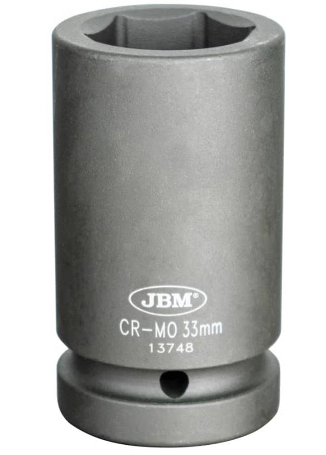 "Ključ nasadni duboki kovani 33 mm prihvat 1"" JBM"