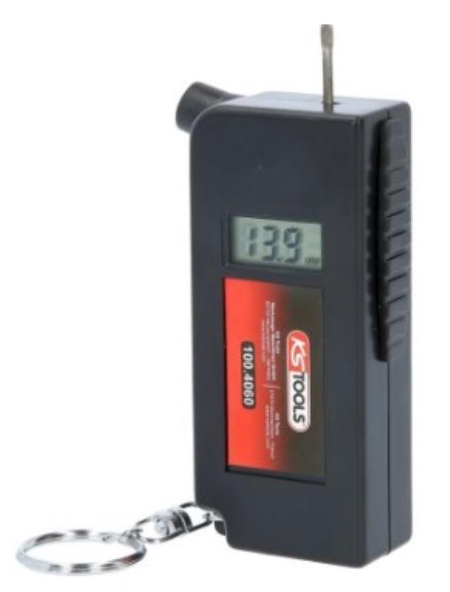 Digitalni merač debljine šare pritiska u pneumaticima 0,15-9,50 mm KS TOOLS