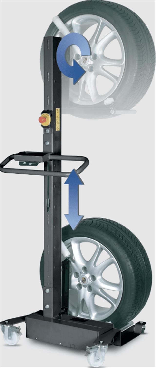 Dizalica mobilna za pneumatike min 135/80 R13 max 295/25 R22 sa elektromotorom i integrisanom kočnicom SPACE