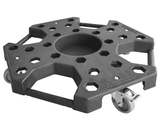 Kolica za pneumatike sa točkićima za glatko transportovanje 5 do 8 pneumatika JBM