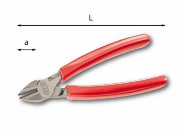 Odvijač ravni 1000V 0,8x4x100 mm dužine 209 mm 091 D USAG