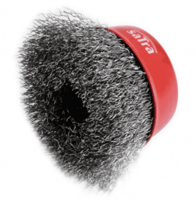 Lončasta čelična četka fi 65 mm, navoj M14 ASTA