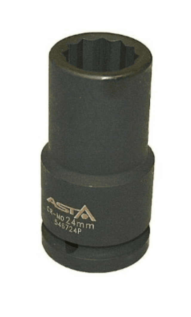 "Ključ nasadni 12-ugaoni 24 mm, dužina 85 mm prihvat 3/4"" ASTA"