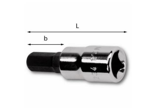 "Ključ nasadni inbus 8 mm prihvat 1/2"" 234N USAG"