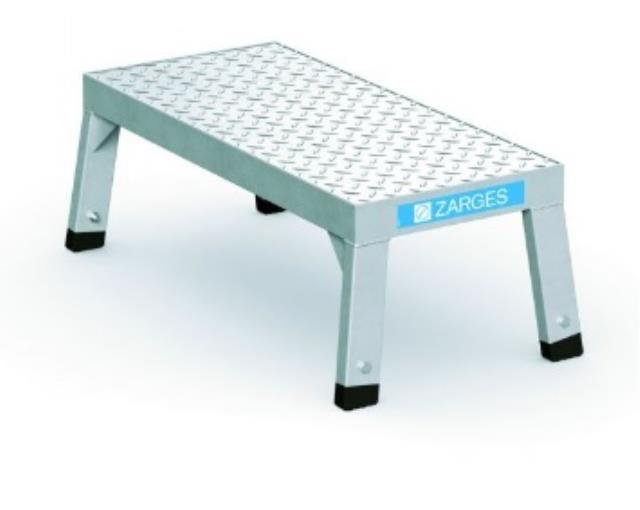 Mobilna radna aluminijumska platforma radne visine 0,2 m težine 2,9 Kg  ZARGES