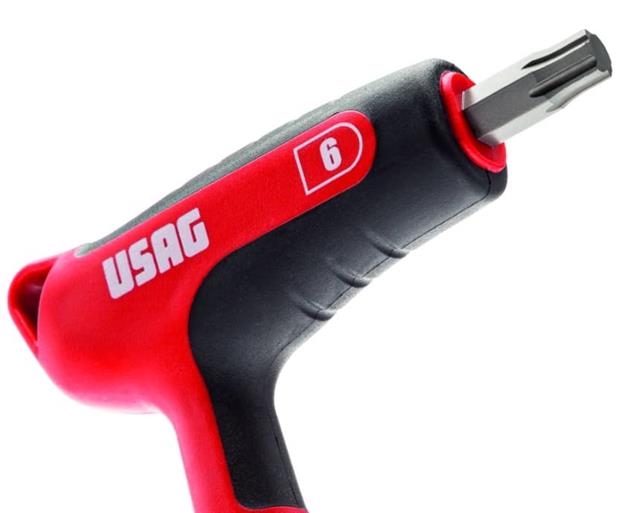 Ključ sa imbus profilom 2,5 mm za oštećene inbus profile X-GRIP T-drška 280 HX USAG