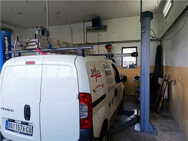 Dizalica dvostubna,elektro-mehanička nosivosti 4200 kg SPACE