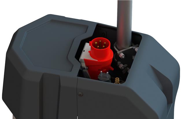 Dvostubna dizalica 5,5 t sa trostrukom sigurnošću, H-profil stubovima i kontrolom rada uz LED signalizaciju; za putnička i laka dostavna vozila MAHA