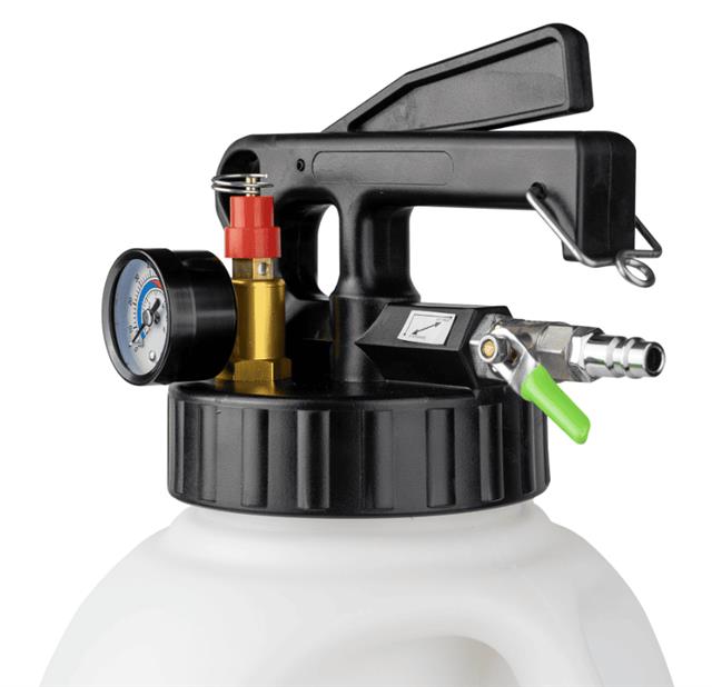 Pneumatska pumpa za ekstrakciju ulja u menjačima i motorima 10 L 40-170 PSI 15 adaptera u garnituri JBM