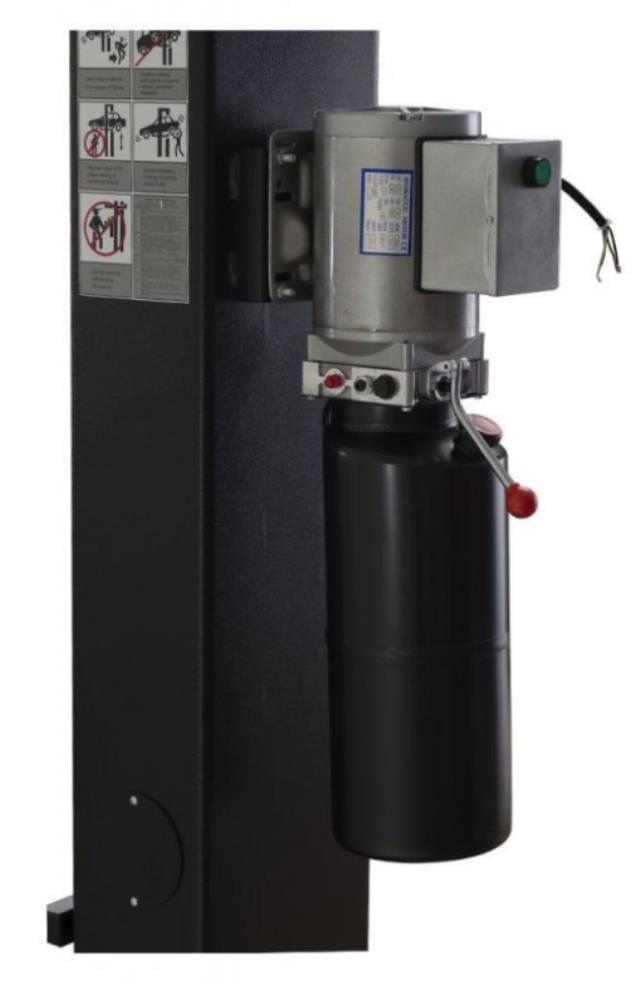 Dizalica dvostubna ( dva stuba ) dizalica elektro-hidraulična max visina podizanja 1930 mm polu automatska nosivosti 4000Kg ( 4 t ), trofazna L-200 REDATS