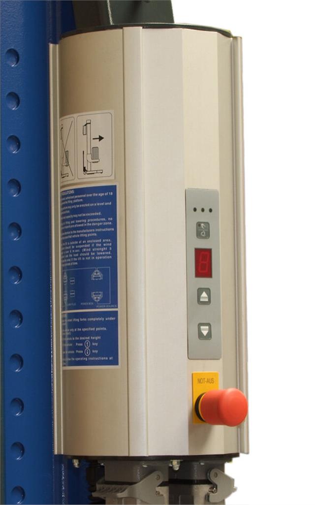 Dizalica mobilna stubna za kamione, autobuse i komercijalna vozila, 7,5 t po stubu, sinhrono podizanje, IP54 i pogon koji zahteva minimalno održavanje za teška vozila MAHA