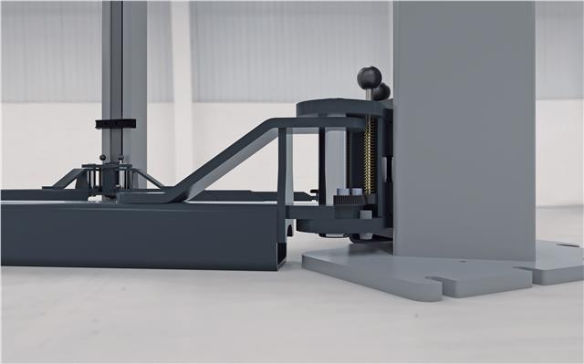 Dvostubna dizalica nosivost 3,5 t sa trostrukom sigurnošću; rotacija stubova pod 45° obezbeđuje lakši pristup vozilu; za putnička i laka dostavna vozila, asimetrični stubovi MA STAR 3.5 A MAHA