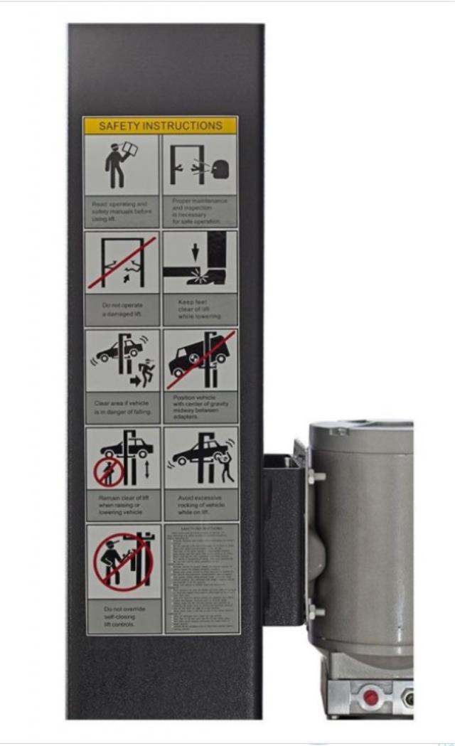Dizalica dvostubna ( dva stuba ) dizalica elektro-hidraulična max visina podizanja 1930 mm polu automatska nosivosti 4000Kg ( 4 t ), trofazna L-200 REDATS