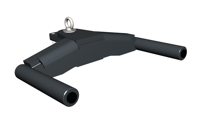 Dvostubna dizalica 5,5 t sa trostrukom sigurnošću, H-profil stubovima i kontrolom rada uz LED signalizaciju; za putnička i laka dostavna vozila MAHA