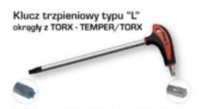 Ključ Torx - rezistorx  sa T-ručicom T25 ASTA