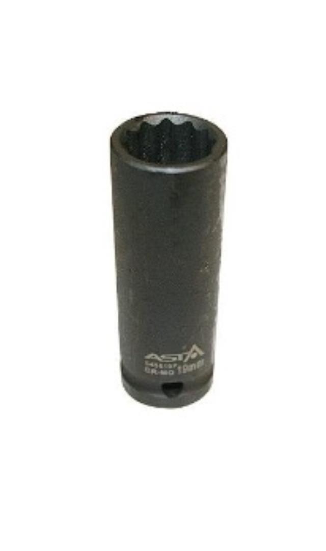 "Ključ nasadni kovani 30 mm 12-Ugaoni duboki sa prihvatom na 1/2"" dužine 78 mm ASTA"