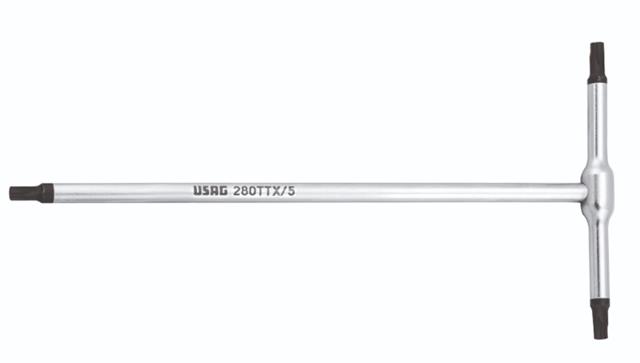 Ključ Torx sa T-ručicom T8 dužina 125 mm 280 TTX USAG