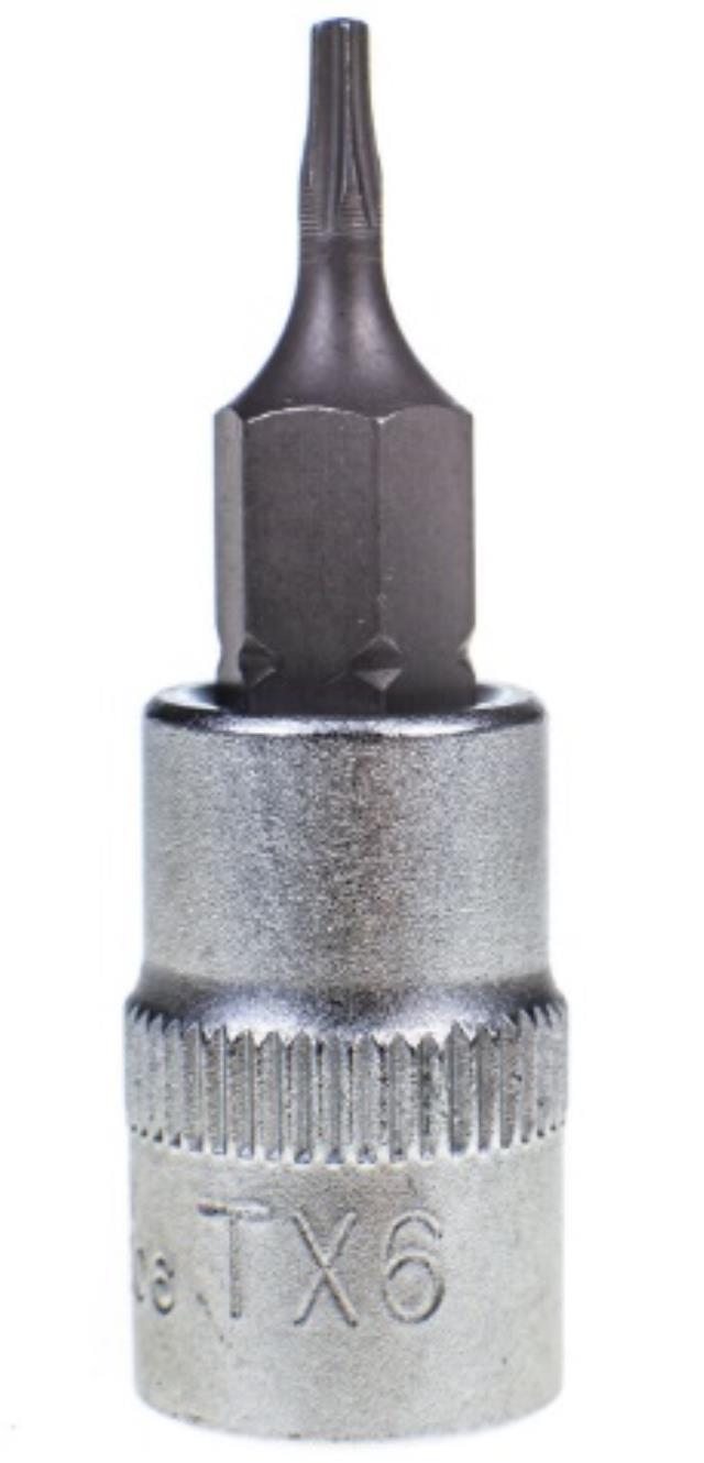 "Ključ nasadni T6 mm sa Torx profilom dužine 37 mm pihvat 1/4""  ASTA"