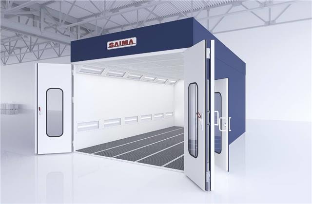 Komora za farbanje sa komponentama, 7,33m x 4,07m x 3,50m  GAMMA SUPER SAIMA