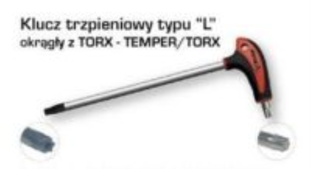 Ključ Torx - rezistorx  sa T-ručicom T30 ASTA