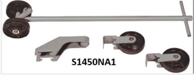 Set točkića i ručice za prenos makazaste dizalice SB1450 SPACE