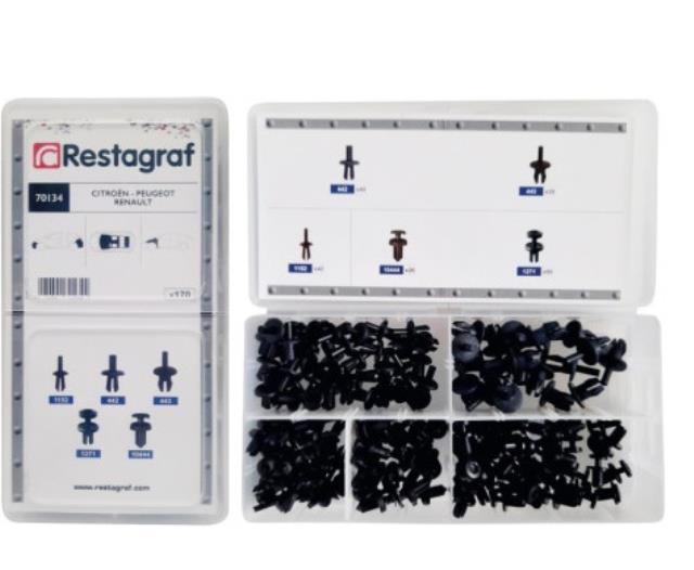 Set žabica za CITROEN, PEUGEOT, RENAULT vozila 170/1 RESTAGRAF