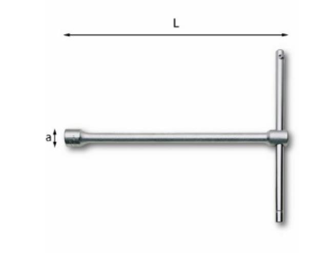 Ključ nasadni sa T kliznom ručicom 27 mm USAG