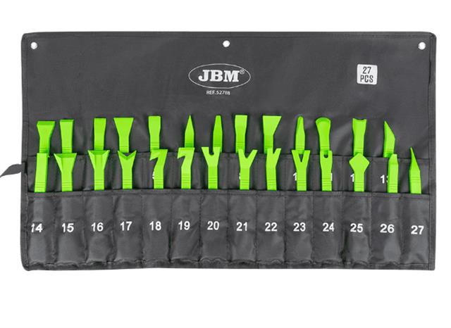 Garnitura plastičnih svlakača 27/1 JBM