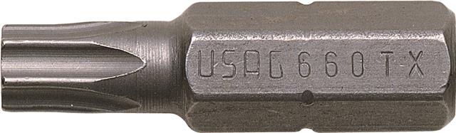 Bit sa Torx profilom T25 dužina 25 mm 660 TX USAG