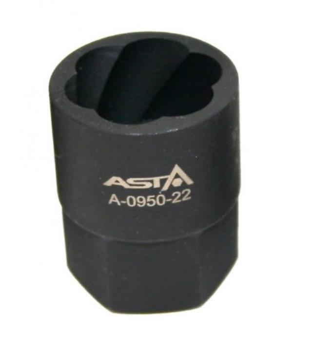 Ključ nasadni kovani za oštećene matice M22 mm ASTA