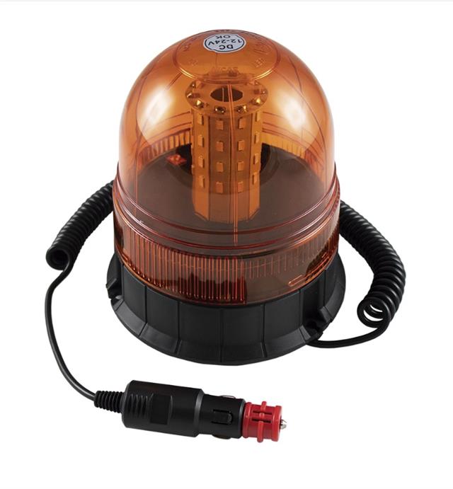 Rotaciona LED lampa 12/24V sa magnetnom bazom dužina kabla 2.5 m JBM