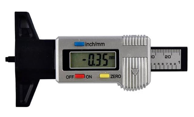 Digitalni merač dubine guma 0-25,4mm, 0-40C JBM
