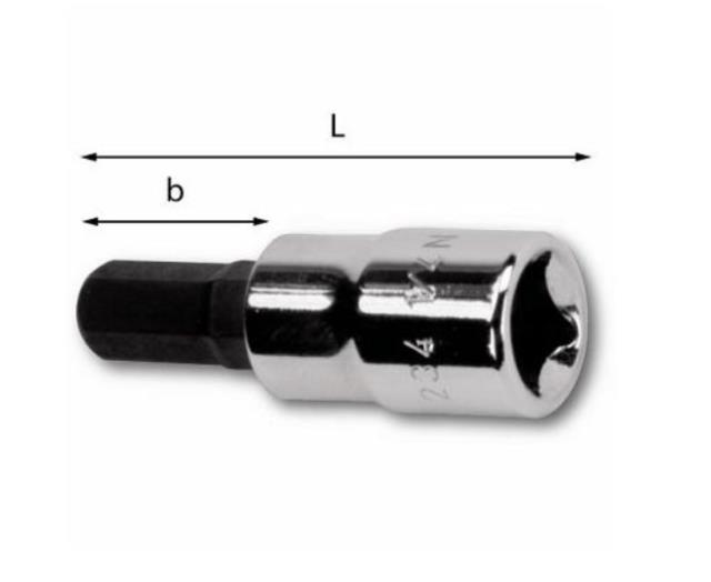 "Ključ nasadni inbus 8 mm dugi prihvat 1/2"" 234N USAG"