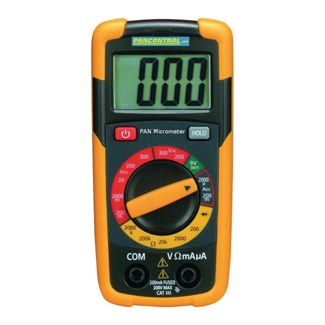 Digitalni multimetar PAN Micrometer 300 V AC/DC 200mA CAT III 300V