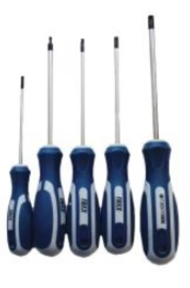 Set odvijača sa torx profilom T10-T30 3E HANDELS