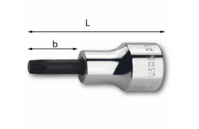 "Ključ nasadni sa XZN profilom 10 mm 1/2"" dužina 100 mm 233 NXZN USAG"