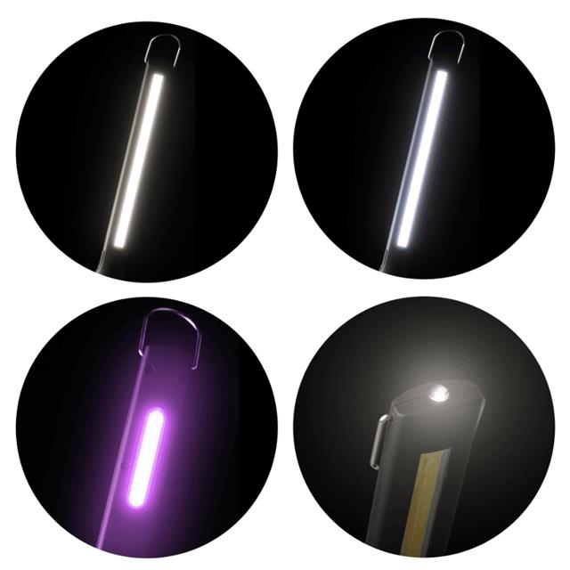 Lampa punjiva sa potenciometrom 60-500 Lm magnetna baza 3.7V COB, SMD, UV LI-ION 2200mAh JBM