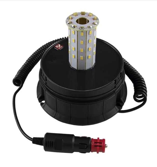 Rotaciona LED lampa 12/24V sa magnetnom bazom dužina kabla 2.5 m JBM
