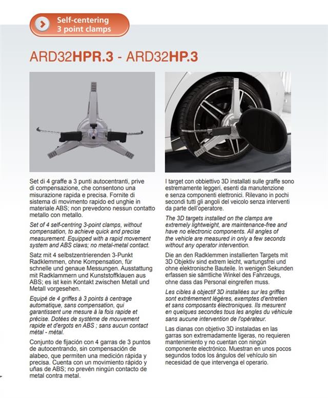 "Uređaj za centriranje trapa 3D bluetooth prenos podataka opseg 8""-24"" SPACE"